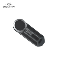 Clavier à touches rotatives sans fil DigiDraw K30, clavier ergonomique à une main avec raccourcis, mini clavier rotatif double pour le dessin numérique