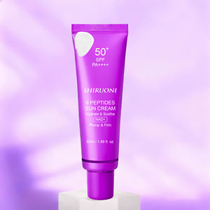 Protector Solar con Péptidos Antienvejecimiento OEM, <span class=keywords><strong>SPF</strong></span> <span class=keywords><strong>50</strong></span>, Blanqueador, Hidratante, Protección Diaria - Product Image 1