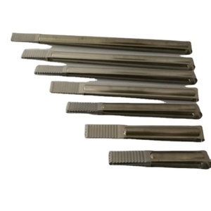 Pince à viande coréenne en acier inoxydable DFT47 pour barbecue, cuisson et friture - Product Image 1