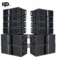 Sistema de Altavoces Line Array Pasivo 8+4 con Dos Altavoces de 8 Pulgadas KD-208 y Dos Subwoofers de 18 Pulgadas KD-28