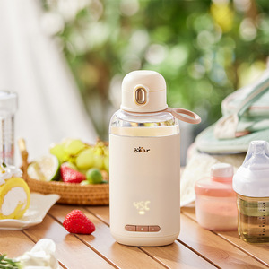 <b>Bear</b> Portable Thermostatic <b>Bottle</b> 550Ml For Baby Formula Heating Outings - Product Image 1