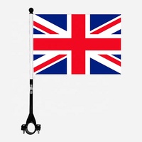 Nationale Fahrradflagge 100% Polyester Digitaldruck 60x90cm für Outdoor-Radfahren Dekorationen Cheerleading R-S-A Fanflagge Mexiko