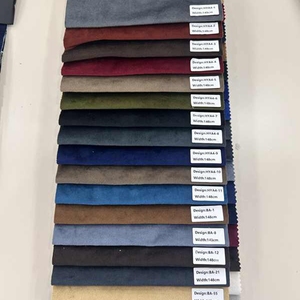 <span class=keywords><strong>100</strong></span>% <span class=keywords><strong>Polyester</strong></span> nhung lông cừu đan sofa vải chống thuốc vi sợi mềm trọng lượng trung bình 250gsm tùy chỉnh nhiều màu rắn - Product Image 6