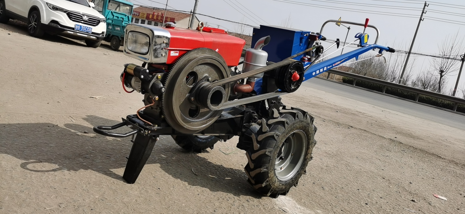 source 迷你手动力分tiller 蒂勒拖拉机柴油摩托车 on m.alibaba.com