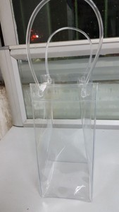 Sac d'emballage fourre-tout en plastique PVC fleur fabriqués en Chine pour le shopping - Product Image 3