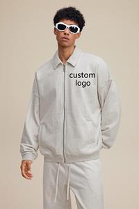 Người đàn ông của Ralph Lauren phong cách Zip Up cổ áo áo cổ điển Preppy cũ tiền quần áo thiết kế cổ điển người đàn ông thời trang quần áo mùa đông - Product Image 2