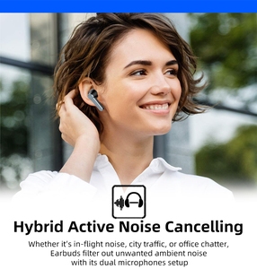 Hybrid-Ohrhörer mit aktiver Geräusch unterdrückung, ANC-In-Ear-Erkennungs kopfhörer, Stereo-TWS True Wireless-Ohrhörer - Product Image 4