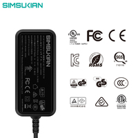Alimentation Shenzhen Simsukian SK06T Adaptateur de chargeur secteur AC/DC Royaume-Uni 12v 5a