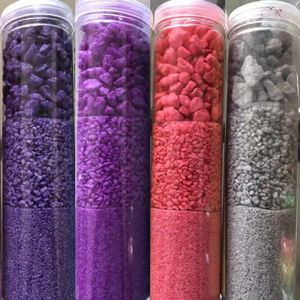 Piedra De Guijarro blanco natural directo de fábrica y decoración de acuario pulida de piedra de Río colorida para villas - Product Image 4