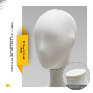 Maniquí <span class=keywords><strong>de</strong></span> Alta Gama para <span class=keywords><strong>Ropa</strong></span> <span class=keywords><strong>de</strong></span> <span class=keywords><strong>Mujer</strong></span>, Maniquí <span class=keywords><strong>de</strong></span> Cuerpo Entero <span class=keywords><strong>con</strong></span> Hombros Planos, Tipo Colgante, para Exhibición en Escaparates - Product Image 4