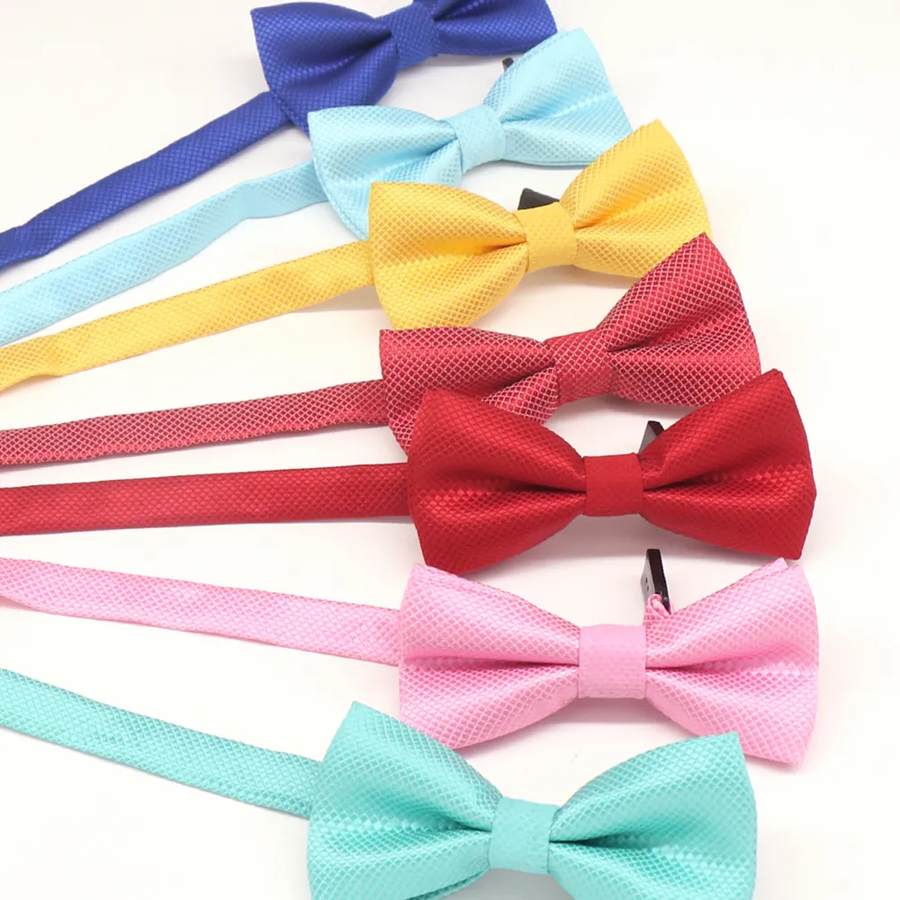 Moda Personalizzata Bowtie Bambini Auto Tie Bow Tie Per I Bambini Misti Del Bambino Controllato Mini Bow Tie