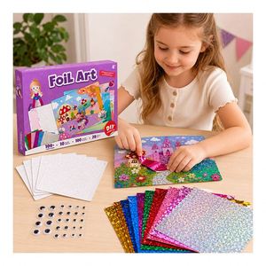 Retail Craft Gift Box Covers Princess Dinosaur Forest Sports Themes Eco-Friendly <b>UV</b> Printed No <b>Paint</b> Handmade Activity for Young - Product Image 5