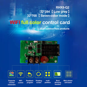 Tarjeta de Control de Color Completo Asíncrona Personalizada Rhxq1Q2Q4Q10, Wifi Móvil, Ruihe, Pantalla LED para Puerta de Coche, Color Completo, OEM de Fábrica - Product Image 2