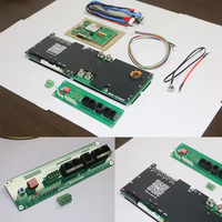 JkBMS V19 JK Inverter BMS 16S 300A 4.3 pouces écran LCD batterie LiFePO4 avec RS485/CAN/UART 48V application BT