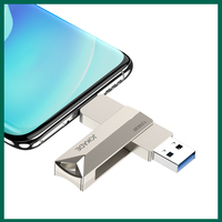 JOKADE USB3.2 Flash Drive, PC Laptop kecepatan tinggi 16GB 32GB 64GB 128GB u-disk 360 rotasi USB tipe-c