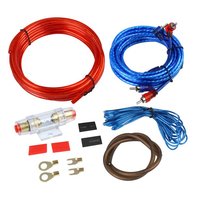 Kit Kabel Amplifier Audio Mobil 4 AWG, Barang Baru