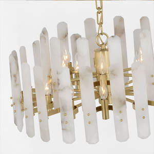 Benutzer definierte Nordic Indoor Light Treppen Schlafzimmer Korridor Beleuchtung Hängelampe Home Simplicity Decor Luxus Messing Kronleuchter - Product Image 3