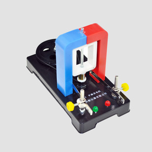 Générateur à courant continu à manivelle, modèle de moteur électrique, expérience d'électromagnétisme en physique pour collégiens, aides pédagogiques pour les jeunes élèves - Product Image 1