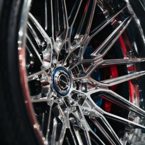 ล้อแม็กซ์ขอบ 17 19 20 21 22 <span class=keywords><strong>24</strong></span> นิ้ว 5x120/5x112/5x114.3 PCD OEM แบบเว้า ขอบลึก สีเงิน สำหรับรถยนต์ Audi, Tesla, Urus ระดับหรู - Product Image 4