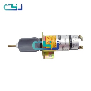 โซลินอยด์วาล์วหยุดน้ำมันเชื้อเพลิง 12V รุ่น 1700-2518 1751-12E2U2B1A สำหรับเครื่องยนต์วูดเวิร์ด อะไหล่เครื่องจักรก่อสร้าง โซลินอยด์วาล์ว Flameout - Product Image 6