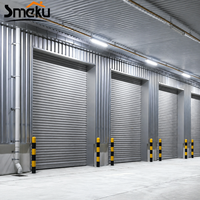Puerta Seccional Aislada Comercial con Paneles Sándwich de Acero para Proyectos de Puertas de Carga de Fábrica