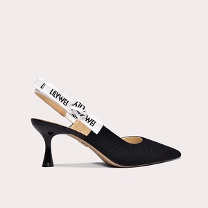 Colección de verano para <span class=keywords><strong>mujer</strong></span>, <span class=keywords><strong>sandalias</strong></span> con letras de tacón de gato, punta estrecha, tacón medio, tacones altos de moda para uso en exteriores - Product Image 2