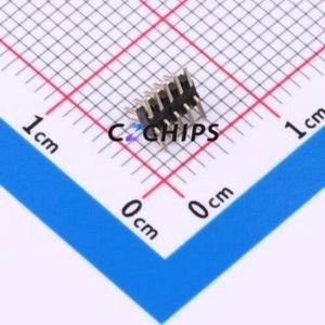 HX PZ1.0-2x5P TP Pin Header SMD,P=1mm Connector ( Pin Structure: 2x5P )( Pitch: 1mm )( Row Spacing: 1mm ) - Product Image 2