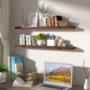 16x7.5x1.5 금속 벽 플로팅 선반 브래킷 침실, 욕실, 거실, 주방 - Product Image 2