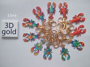 Light <b>Custom</b> Cartoon Animal Pattern Acrylic <b>Keychain</b> with UV Printing Reusable Foldable Durable for School Birthday Gifts - Product Image 5