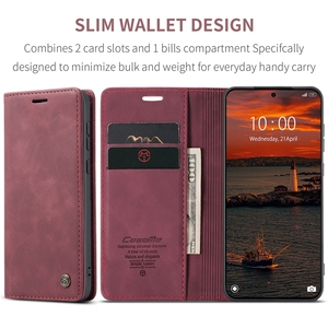 Funda de Cuero PU con Tapa Casme 013, Funda de Cuero con Tarjetero y Cartera para Xiaomi Redmi Note 15 Pro 4G - Product Image 3