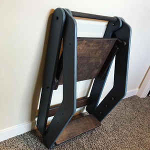 Muebles Montessori Taburete de Aprendizaje Plegable, Torre de Madera Hecha a Mano, Dormitorio de Niños, Escuela de Kindergarten, Granja - Product Image 2