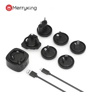 100 V zu 220 V Umschaltung Stecker DC 5 V 0,5 A 1 A 2 A 3 A USB Power Adapter Versorgungsladegerät Mikroaufladung für EU US AU KR Stecker