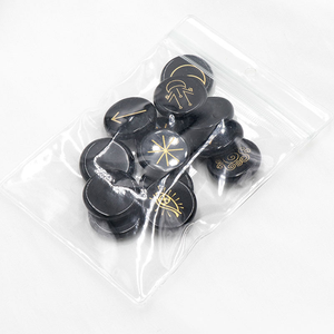 Agata naturale Chakra pietre streghe rune pietre scolpite <span class=keywords><strong>in</strong></span> stile Feng Shui per la decorazione della casa guarigione materiale di pietre preziose - Product Image 3