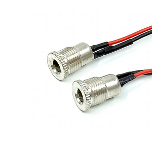 Conector Adaptador Hembra Roscado DC-099 para Montaje en Panel, 5.5x2.1/5.5x2.5MM 10A con Cubierta Impermeable - Product Image 2