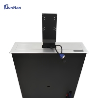 Système de levage d'écran LCD de 22 pouces pour salle de réunion, avec écran liquide dissimulé et système audio pour conférence