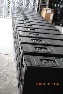 W8LC เดี่ยว12นิ้ว3สายอาร์เรย์กลางแจ้งสายลำโพงอาร์เรย์ - Product Image 4