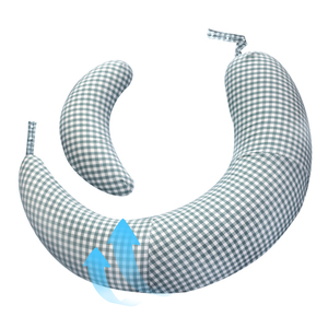 SUREWALHOME Oreiller <span class=keywords><strong>de</strong></span> <span class=keywords><strong>grossesse</strong></span> en forme <span class=keywords><strong>de</strong></span> C pour le corps, oreiller long pour le corps, oreiller <span class=keywords><strong>de</strong></span> soutien pour le sommeil, oreiller <span class=keywords><strong>de</strong></span> maternité, lot <span class=keywords><strong>de</strong></span> 2 pièces - Product Image 5