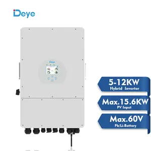 เครื่องปั๊มน้ำพลังงานแสงอาทิตย์12KW 10KW 6KW SG04LP3-EU 5KW พร้อมที่ชาร์จ MPPT