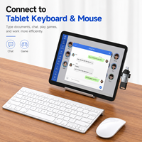 Adaptateur OTG 3-en-1 Biaze USB-C iPhone L Micro USB Multi-Connecteur OTP pour Ordinateur Portable et Tablette, Convertisseur OTG, Prise en Charge Clé USB et Clavier