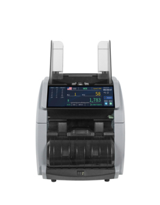 Compteuse de billets 6070MAX à écran complet, robuste, avec deux compartiments, connectable à un ordinateur, pour banque, haute capacité, TZS - Product Image 6