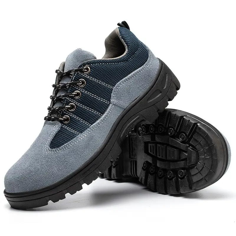 Olie Water Slip Anti Slip Werkschoenen Stalen Neus Punctie Proof Mannen Industriële Groundwork Veiligheid Schoenen Laarzen