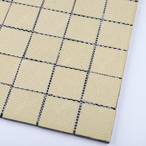 Liquidation Foshan fabricant 48x48mm carré brillant gris érable motif mur verre <span class=keywords><strong>mosaïque</strong></span> carrelage pour <span class=keywords><strong>salle</strong></span> <span class=keywords><strong>de</strong></span> <span class=keywords><strong>bain</strong></span> cuisine dosseret - Product Image 5