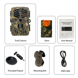 Tầm Nhìn Ban Đêm Không Thấm Nước Trò Chơi <span class=keywords><strong>Scouting</strong></span> Đường Mòn Săn Bắn 32MP Hồng Ngoại Kỹ Thuật Số Nhiệt Báo Động Không Dây Đường Mòn Máy Ảnh - Product Image 4