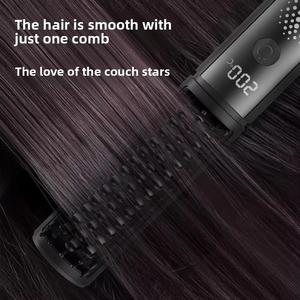 Wireless <b>Hair</b> <b>Straightening</b> Comb Negative Ion <b>Hair</b> Care Straight And Curl Dual Purpose Men's And Women's <b>Hair</b> Styling Device - Product Image 6