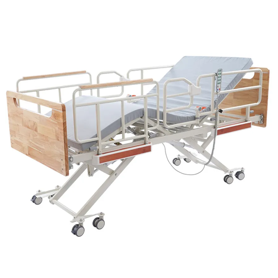 Carrello di medicina ospedaliera carrello di emergenza carrello all'ingrosso ABS 5 funzione letti ospedalieri elettrici