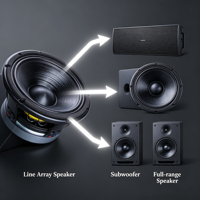 Altavoz de graves MB12X351 de 12 pulgadas, 600W, 8 ohmios, bobina de voz de 3.5'' para escenario, equipo de sonido profesional, imán 100QZ OEM