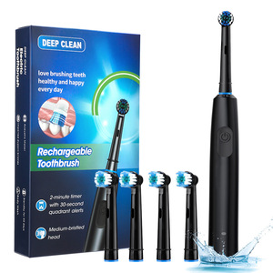 แปรงสีฟันไฟฟ้าโซนิค 5 โหมดชาร์จใหม่ได้ IPX7 กันน้ำแบตเตอรี่ยาวนานขนแปรงนุ่มสำหรับผู้ใหญ่การดูแลช่องปากสำหรับการเดินทางที่บ้าน - Product Image 4