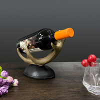 Décorations de meuble à vin en résine de style européen, ornements de bureau, artisanat de salon, articles de présentation créatifs, statue