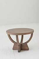 Table basse en bois d'orme recyclé lumière naturelle-lavé luxe Wabi Sabi Design ferme Style français meubles de maison salon