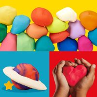 12 couleurs enfants jouets en gros pâte à modeler en argile douce pâte à modeler ultra légère argile à l'air sec créatif bricolage artisanat pâte à modeler